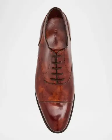John Lobb Men's Taunton Cap Toe Leather Oxfords | Thumbnail 4 John Lobb Men's Taunton Cap Toe Leather Oxfords | Thumbnail 4