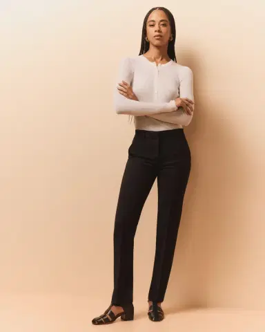 Gabriela Hearst Julian Cashmere Henley Sweater | Thumbnail 4
