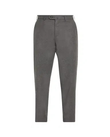 Loro Piana Men's Carlo Cashmere Flannel Trousers | Thumbnail 1