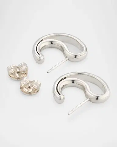 Bottega Veneta Frills Large Earrings | Thumbnail 4