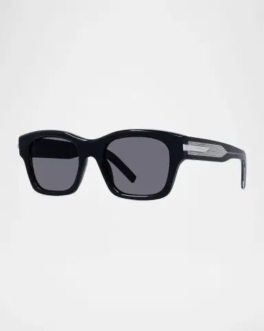 Givenchy Men's GV One Acetate and Nylon Rectangle Sunglasses | Thumbnail 2 Givenchy Men's GV One Acetate and Nylon Rectangle Sunglasses | Thumbnail 2