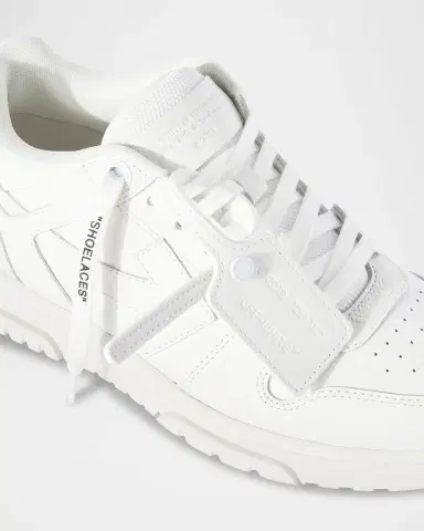 Off-White Out Of Office Tonal Leather Sneakers | Thumbnail 3 Off-White Out Of Office Tonal Leather Sneakers | Thumbnail 3