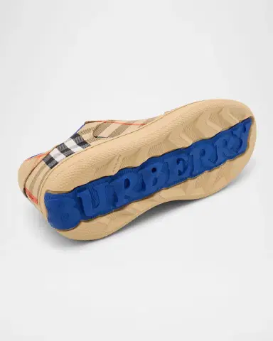 Burberry Terrace Check Cotton Low-Top Sneakers | Thumbnail 6 Burberry Terrace Check Cotton Low-Top Sneakers | Thumbnail 6