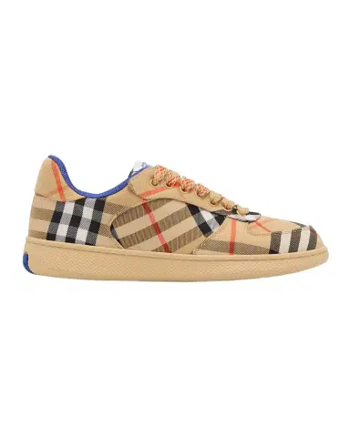 Burberry Terrace Check Cotton Low-Top Sneakers | Thumbnail 1 Burberry Terrace Check Cotton Low-Top Sneakers | Thumbnail 1