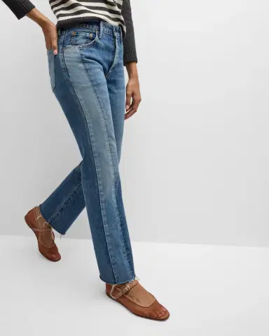 MOUSSY VINTAGE Westchase Straight-Leg Jeans | Thumbnail 6 MOUSSY VINTAGE Westchase Straight-Leg Jeans | Thumbnail 6