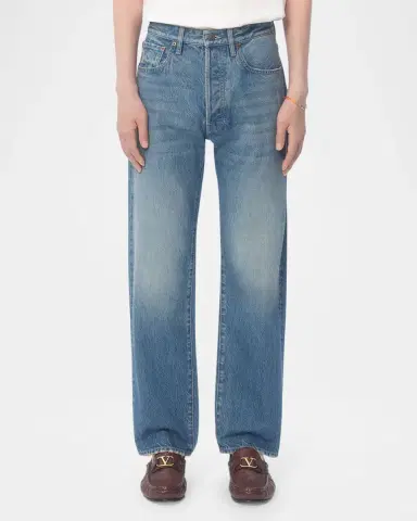 Valentino Garavani Men's Straight-Leg Jeans | Thumbnail 4 Valentino Garavani Men's Straight-Leg Jeans | Thumbnail 4