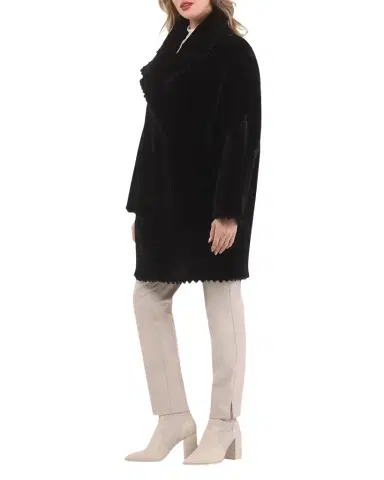Gorski Reversible Lamb Shearling Jacket With Embroidered Trim | Thumbnail 1 Gorski Reversible Lamb Shearling Jacket With Embroidered Trim | Thumbnail 1