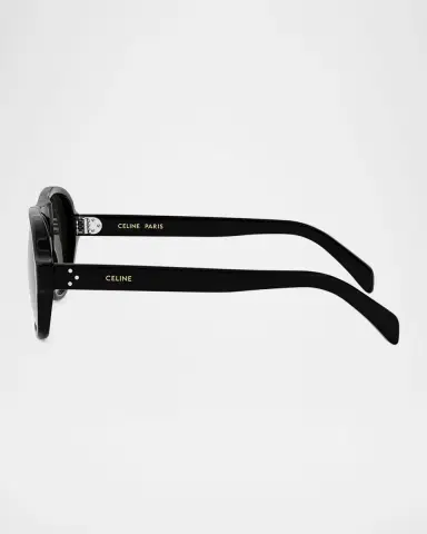 Celine Men 's Bold 3 Dots Aviator Sunglasses | Thumbnail 3 Celine Men 's Bold 3 Dots Aviator Sunglasses | Thumbnail 3