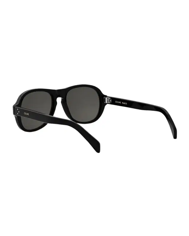 Men 's Bold 3 Dots Aviator Sunglasses