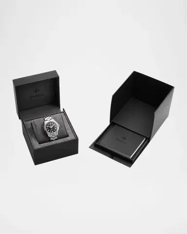 Zodiac Men's Ref. 691 Manual Wind Stainless Steel Bracelet Watch | Thumbnail 6