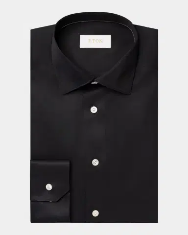 Eton Men's Elevated Twill Contemporary-Fit Dress Shirt | Thumbnail 3
