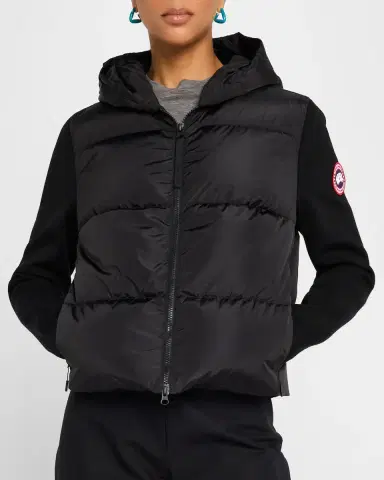 Canada Goose Hybridge Wide Quilt Knit Hoodie Jacket | Thumbnail 3 Canada Goose Hybridge Wide Quilt Knit Hoodie Jacket | Thumbnail 3