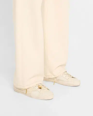 Golden Goose Super-Star Mixed Leather Charm Low-Top Sneakers | Thumbnail 2 Golden Goose Super-Star Mixed Leather Charm Low-Top Sneakers | Thumbnail 2
