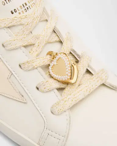 Golden Goose Super-Star Mixed Leather Charm Low-Top Sneakers | Thumbnail 6 Golden Goose Super-Star Mixed Leather Charm Low-Top Sneakers | Thumbnail 6