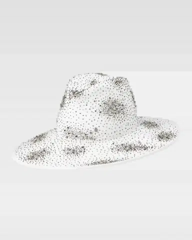 Maison Michel Neva Snowflake Embellished Fedora | Thumbnail 2