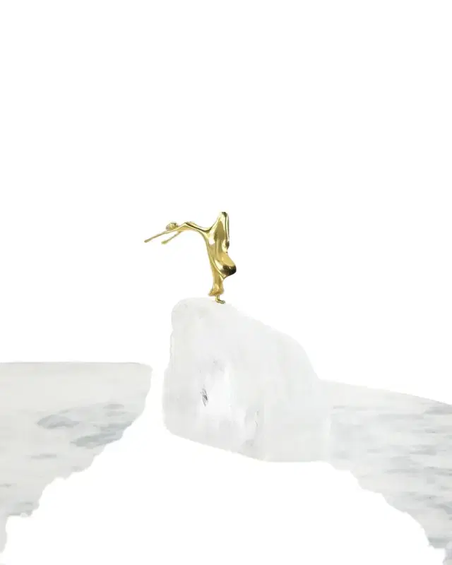 John-Richard Collection Ethereal Dancer 7" Sculpture on Selenite III