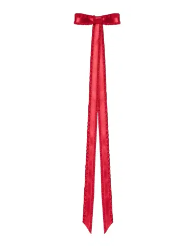 Jennifer Behr Mabel Pleated Bow Barrette | Thumbnail 1