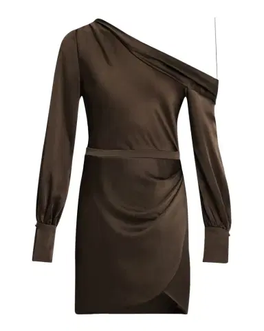 Simkhai Cameron Draped One-Shoulder Mini Dress | Thumbnail 1