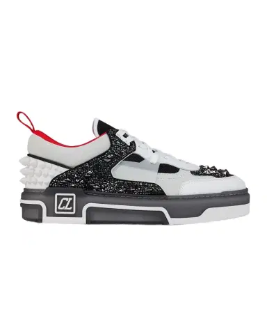 Christian Louboutin Men's Astroloubi Strass Eternity Low-Top Sneakers | Thumbnail 1 Christian Louboutin Men's Astroloubi Strass Eternity Low-Top Sneakers | Thumbnail 1