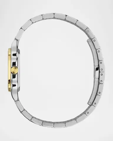 Gucci Two-Tone Stainless Steel G-Flat 24mm Bracelet Watch with Diamonds | Thumbnail 2 Gucci Two-Tone Stainless Steel G-Flat 24mm Bracelet Watch with Diamonds | Thumbnail 2