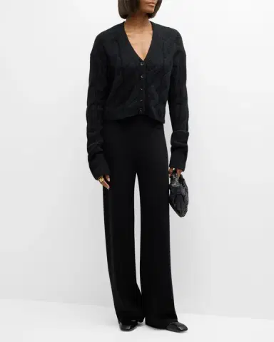Sablyn Jolie Cashmere Cable-Knit Cardigan | Thumbnail 2 Sablyn Jolie Cashmere Cable-Knit Cardigan | Thumbnail 2