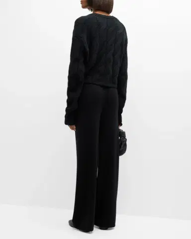Sablyn Jolie Cashmere Cable-Knit Cardigan | Thumbnail 3 Sablyn Jolie Cashmere Cable-Knit Cardigan | Thumbnail 3