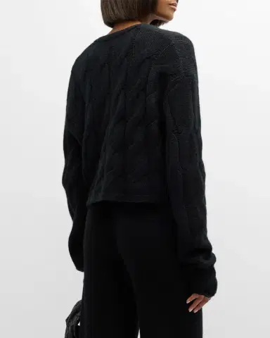 Sablyn Jolie Cashmere Cable-Knit Cardigan | Thumbnail 6 Sablyn Jolie Cashmere Cable-Knit Cardigan | Thumbnail 6