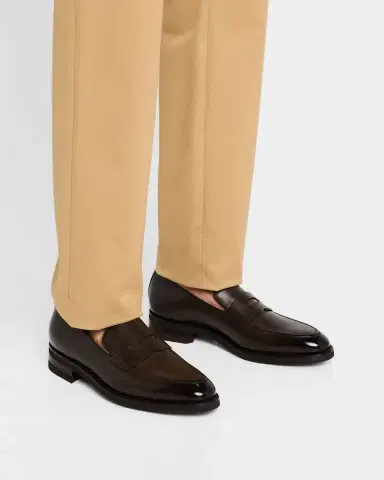 Bally Men's Samius Leather Penny Loafers | Thumbnail 2