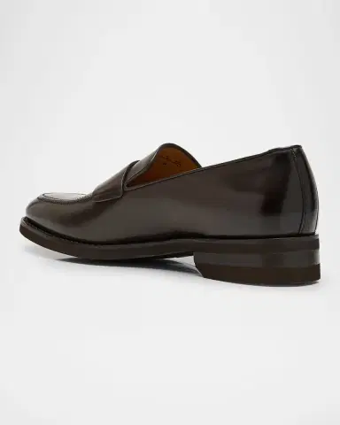 Bally Men's Samius Leather Penny Loafers | Thumbnail 4