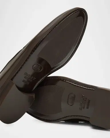 Bally Men's Samius Leather Penny Loafers | Thumbnail 5