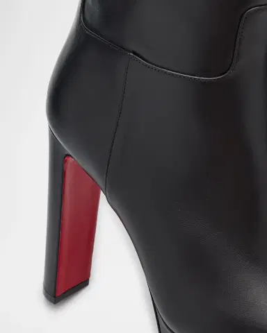 Christian Louboutin 130mm Loo Leather Knee Boots | Thumbnail 5 Christian Louboutin 130mm Loo Leather Knee Boots | Thumbnail 5