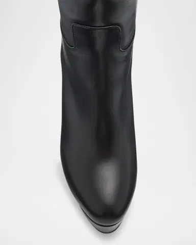 Christian Louboutin 130mm Loo Leather Knee Boots | Thumbnail 6 Christian Louboutin 130mm Loo Leather Knee Boots | Thumbnail 6