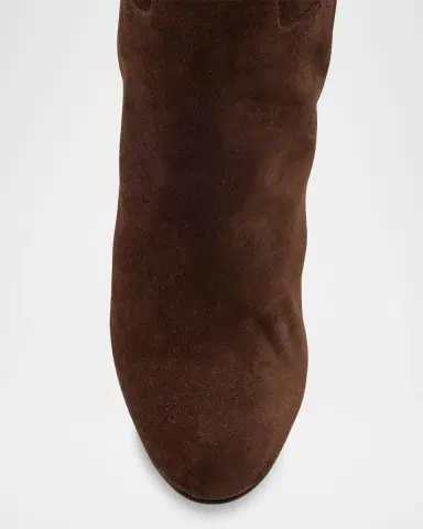 Christian Louboutin 85mm Loo Suede Knee Boots | Thumbnail 3