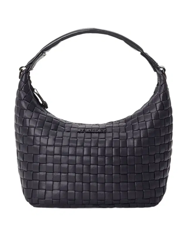 MZ WALLACE Mini Woven Hobo Bag
