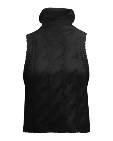 Sablyn Saige B Cashmere Sleeveless Turtleneck Sweater | Thumbnail 1 Sablyn Saige B Cashmere Sleeveless Turtleneck Sweater | Thumbnail 1