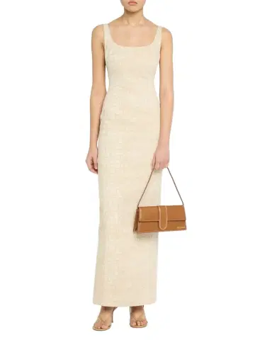 Jacquemus Le Bambino Long Leather Shoulder Bag | Thumbnail 1 Jacquemus Le Bambino Long Leather Shoulder Bag | Thumbnail 1