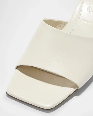 Aeyde Ale Metallic Mule Sandals | Thumbnail 4