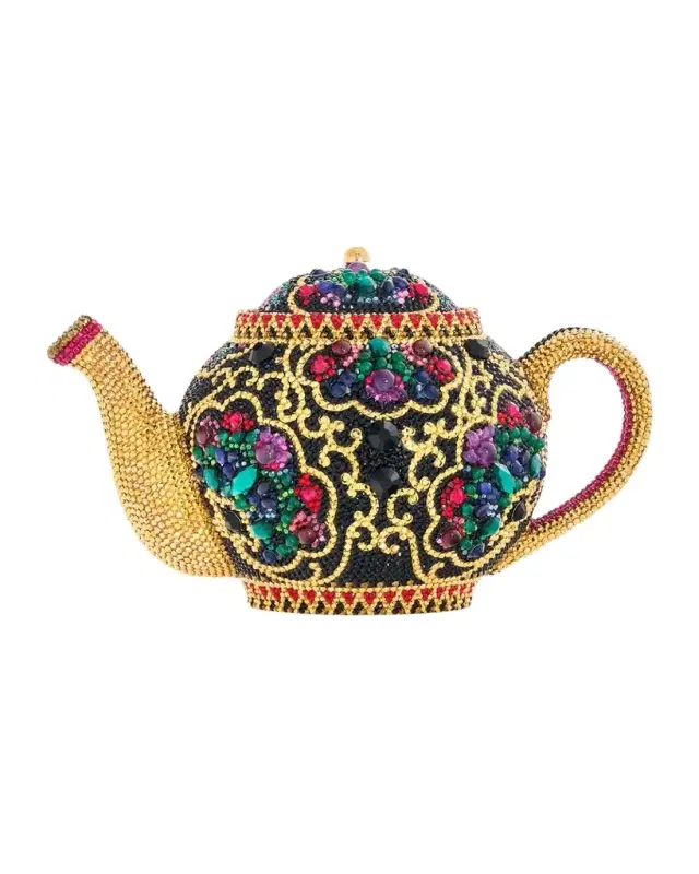 Judith Leiber Couture Jasmine Teapot Minaudiere