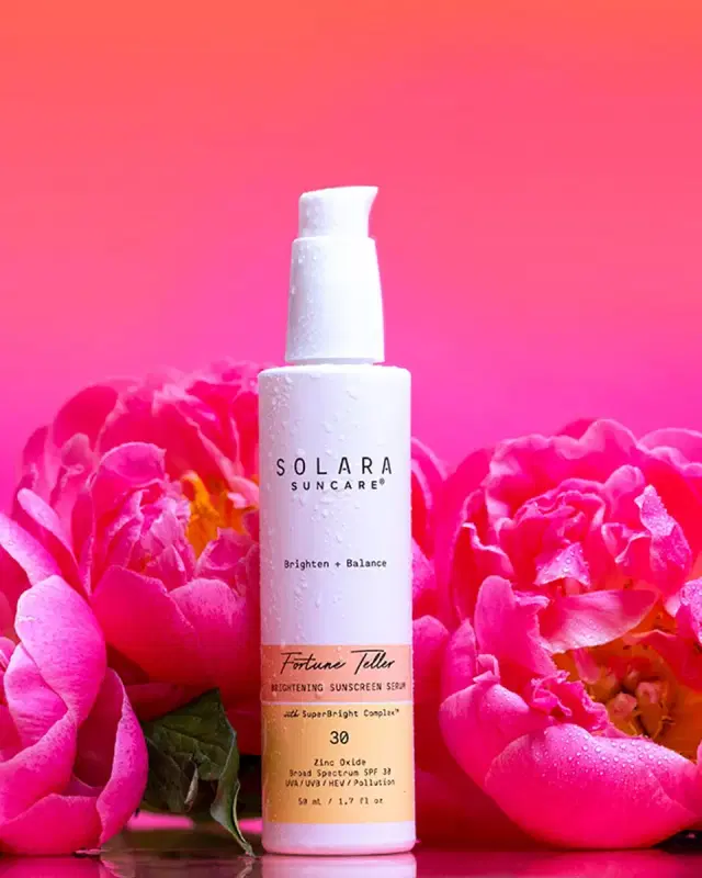 Solara Suncare Fortune Teller Brightening Mineral Sunscreen Serum SPF 30, 1.7 oz.