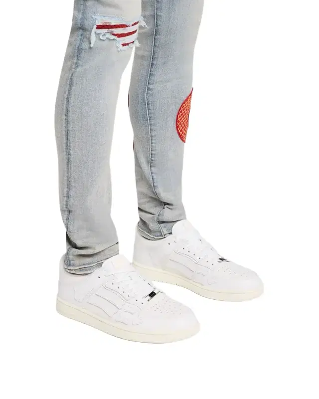 Men's Skel Low-Top Leather Sneakers