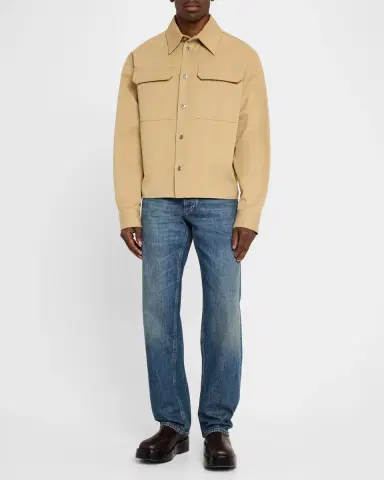 Bottega Veneta Men's Torino Grainy Leather Chelsea Boots | Thumbnail 3