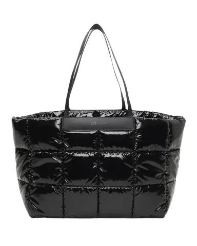 Vee Collective Porter Quilted Vinyl East-West Tote Bag | Thumbnail 1 Vee Collective Porter Quilted Vinyl East-West Tote Bag | Thumbnail 1