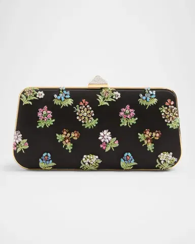 Valentino Garavani Carry Secrets Little Flower Satin Minaudiere | Thumbnail 6 Valentino Garavani Carry Secrets Little Flower Satin Minaudiere | Thumbnail 6