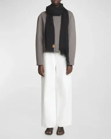 Loewe Lightweight Cashmere Scarf | Thumbnail 3