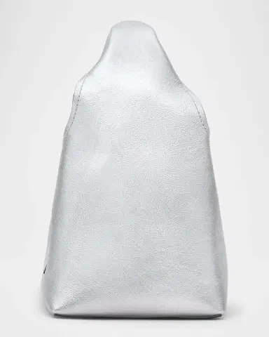 Marc Jacobs The Metallic Leather Mini Sack Bag | Thumbnail 5