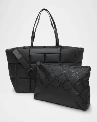 Vee Collective Porter Quilted Nylon East-West Tote Bag | Thumbnail 5 Vee Collective Porter Quilted Nylon East-West Tote Bag | Thumbnail 5