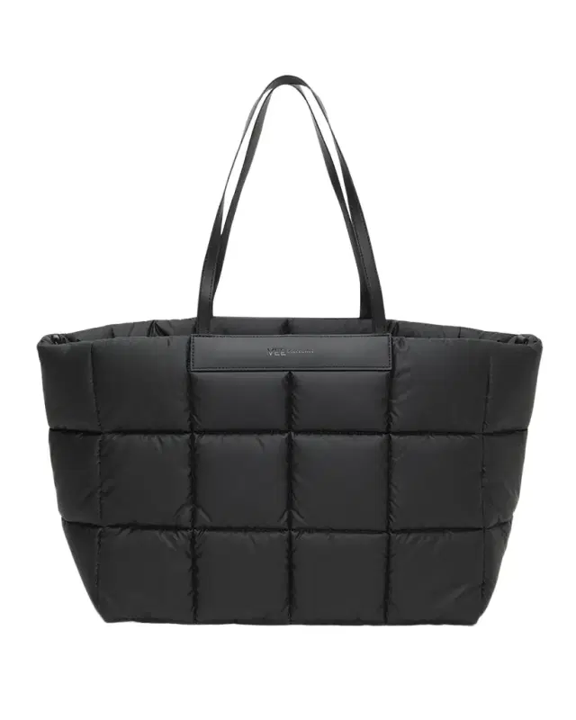 VeeCollective Porter Quilted Nylon East-West Tote Bag