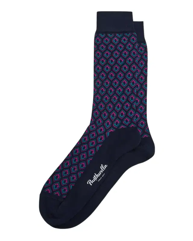 Men's Beckford Geometric Crew Socks