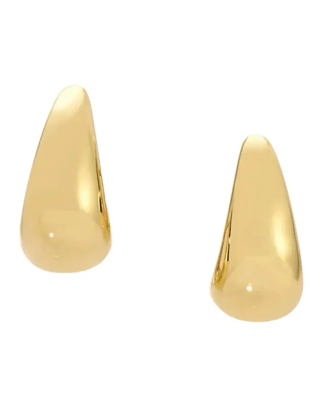18K Yellow Gold Small Claw Earrings