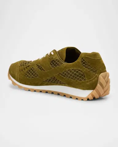 Bottega Veneta Orbit Suede Mesh Runner Sneakers | Thumbnail 2 Bottega Veneta Orbit Suede Mesh Runner Sneakers | Thumbnail 2